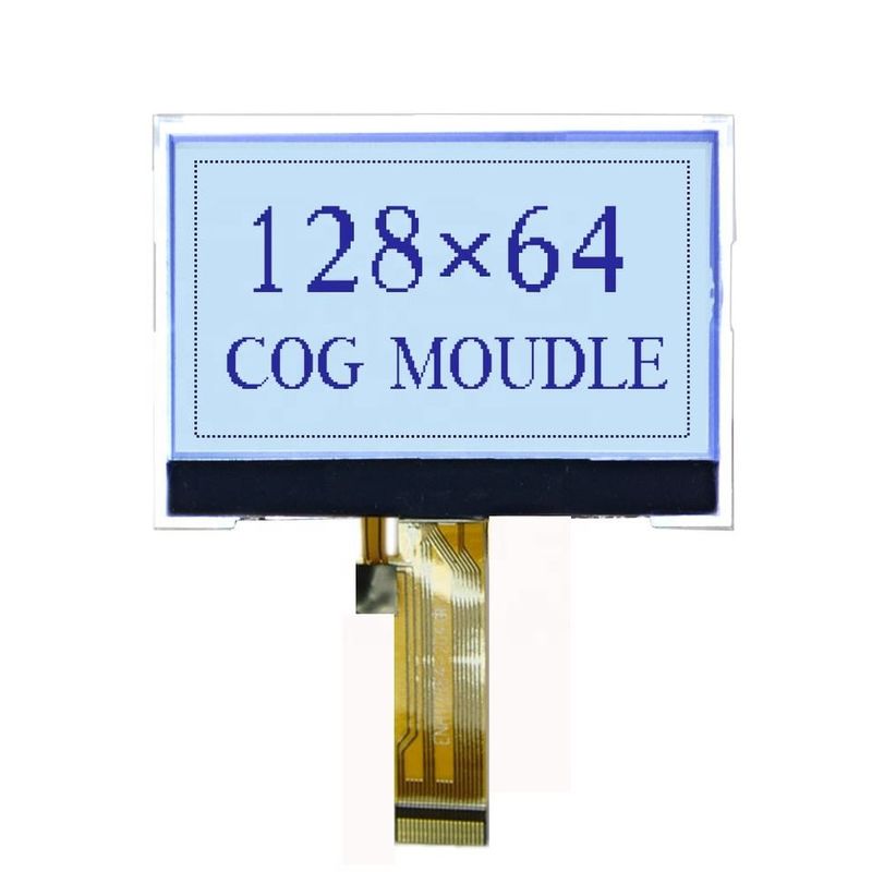 White LED LCD STN Screen With 1/64 Duty Drive Method Easy To Read